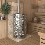 Печь для бани Эверест "Steam Master" 44 INOX (320М) б/в - Печь для бани Эверест "Steam Master" 44 INOX (320М) б/в