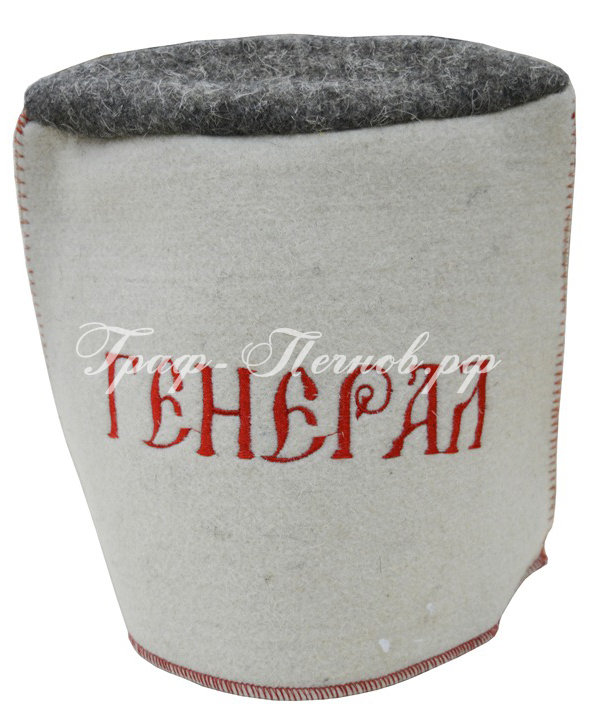 Шапка Кубанка "ГЕНЕРАЛ" серая (арт.305101)