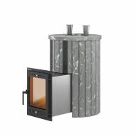 Печь для бани Эверест "Steam Master 30 INOX" Ламель Талькохлорит, S-20 - Печь для бани Эверест "Steam Master 30 INOX" Ламель Талькохлорит, S-20