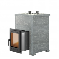 Печь для бани Эверест "Steam Master 30 INOX" Талькохлорит, S-40 - Печь для бани Эверест "Steam Master 30 INOX" Талькохлорит, S-40
