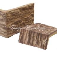 Плитка облицовочная Скол дерева Терракот - Плитка облицовочная Скол дерева Терракот