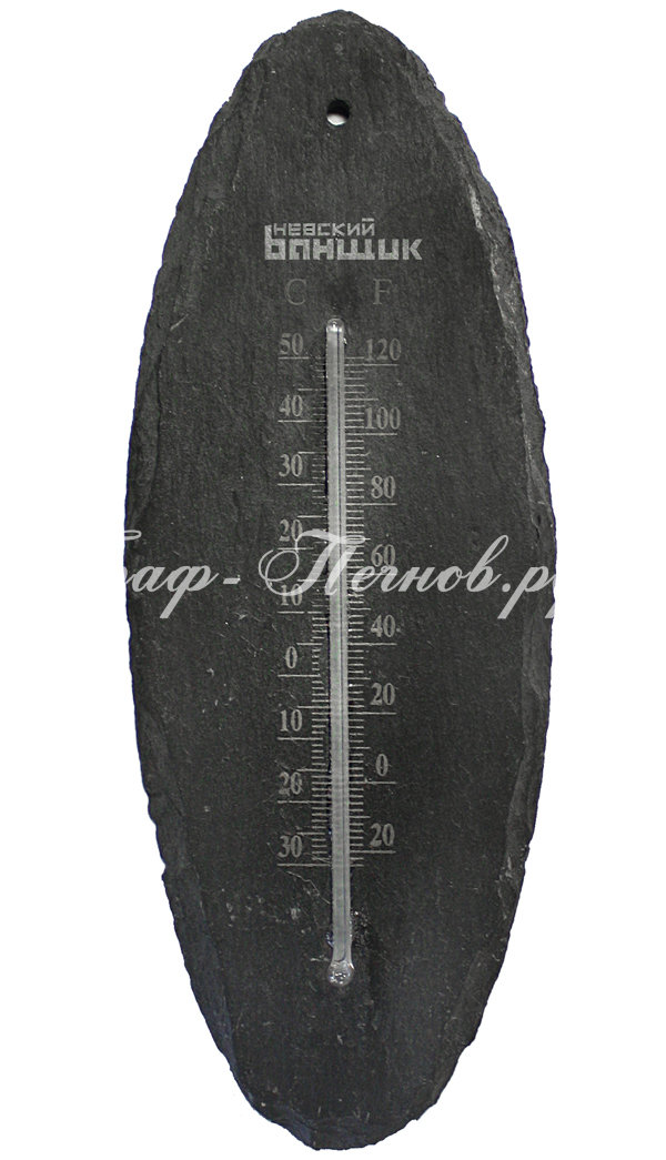 Термометр д/бани и сауны "Каменный" овал Б-11641