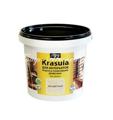 Защитно-декоративный состав KRASULA для интерьеров 0,9 кг