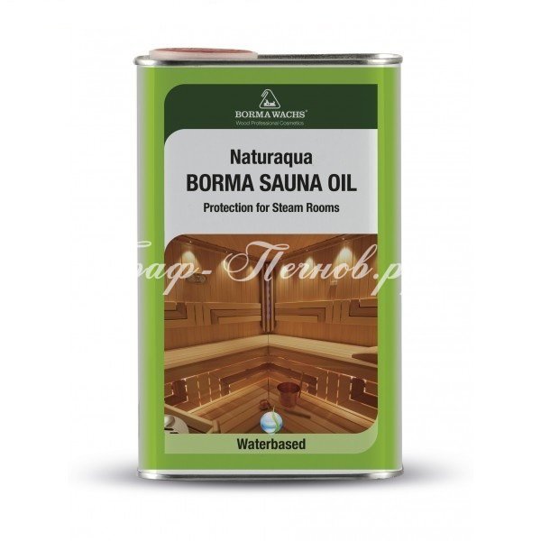 масло для  защиты полка и пола бани BORMA Wachs Sauna oil (5л)