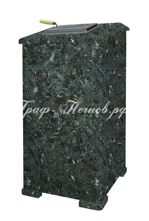 Облицовка для чугунной банной печи - ПБ-03/03-ЗК Президент 1260 Комбинированный камень