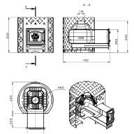 Печь для бани Этна 14 (ДТ-3С) - Печь для бани Этна 14 (ДТ-3С)